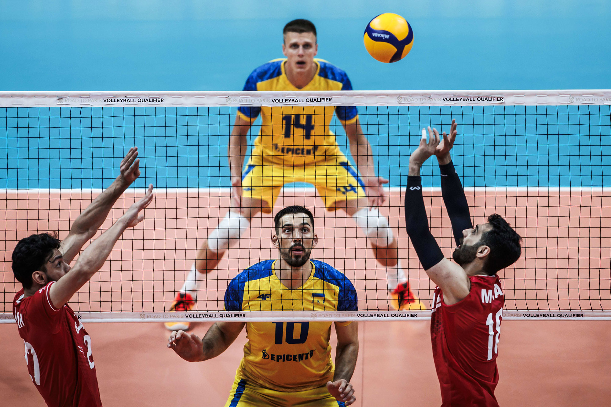 Olympic Qualification 2024 Iran vs Ukraine part 2 I.R Iran